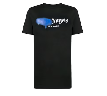 Palm Angels New York Sprayed Logo Sz Small