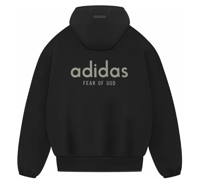 Fear of God Adidas Heavy Fleece Hoodie Sz Large