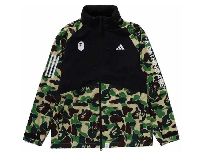 BAPE x adidas Golf ABC Camo Jacket Sz Large