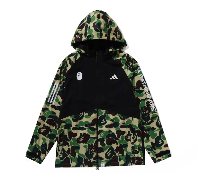 BAPE x adidas Golf ABC Camo Jacket Sz Large