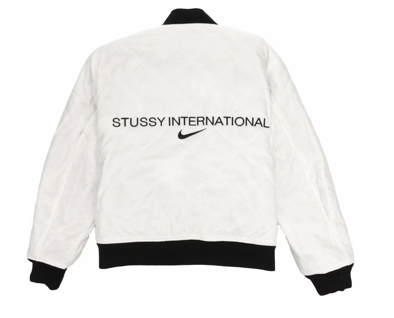 Stussy x Nike Reversible Varsity Jacket Sz Small