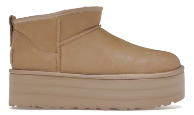 UGG Classic Ultra Mini Platform Boot Driftwood (Women's) SZ 9