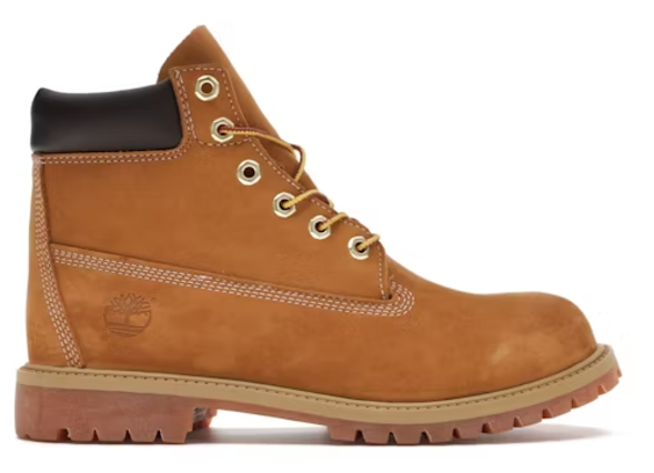 Timberland 6" Boot Wheat (GS) SZ 5