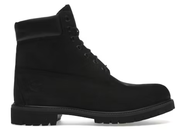 Timberland 6" Boot Black Nubuck Premium SZ 8.5