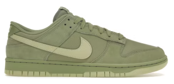 Nike Dunk Low Retro Premium Oil Green Olive Aura SZ 7 MISSING LID