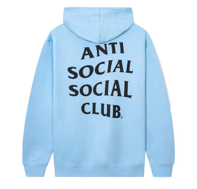 Anti Social Social Club Mind Games Blue Sz XL