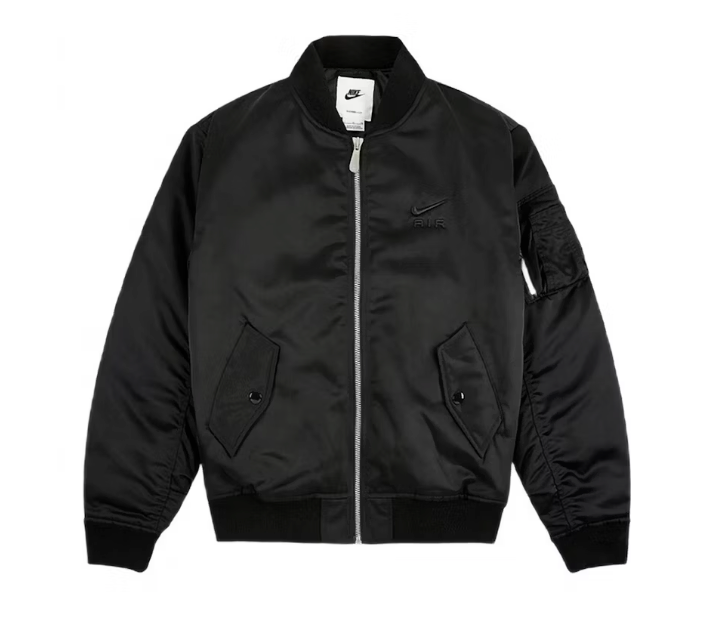 Nike Sportswear Air Bomber Jacket Black Sz XL