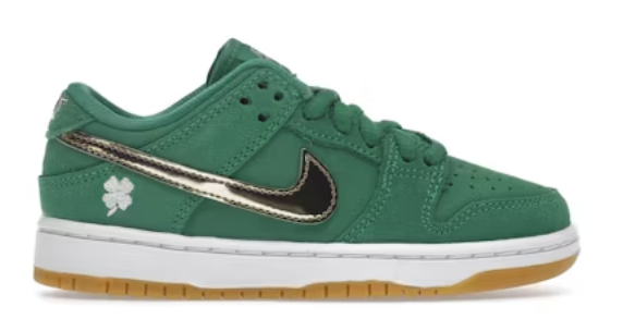 Nike SB Dunk Low St. Patrick's Day (PS) (2022) SZ 13.5C MISSING LID