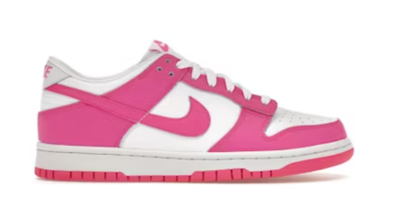 Nike Dunk Low Laser Fuchsia (GS) SZ 5Y MISSING LID