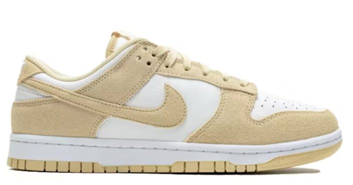 Nike Dunk Low SE Team Gold Suede SZ 13 MISSING LID