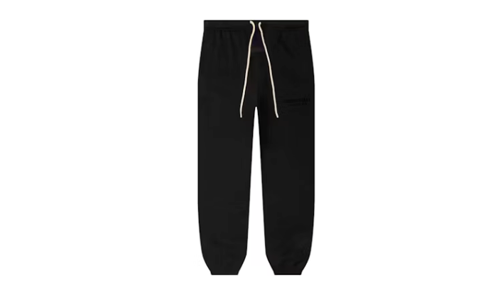 Fear of God Essentials Sweatpant (FW23) Jet Black Sz Medium