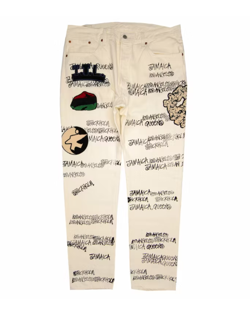 Stussy Denim Tears Our Legacy 501 Jean White 38x34