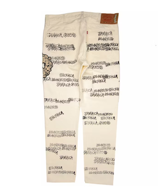 Stussy Denim Tears Our Legacy 501 Jean White 38x34