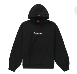 Supreme Box Logo Hoodie (FW23) Black Sz Medium