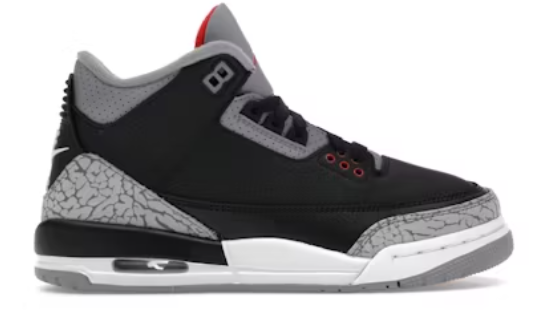 Jordan 3 Retro Black Cement (2024) SZ 12