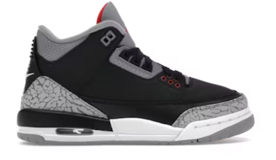 Jordan 3 Retro Black Cement (2024) SZ 8.5