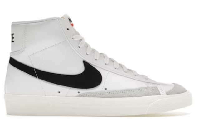 Nike Blazer Mid 77 Vintage White Black SZ 10.5