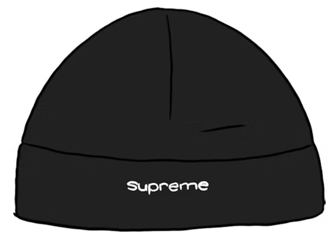 Supreme Polartec Beanie Black