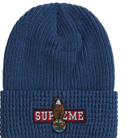 Supreme Eagle Beanie Slate