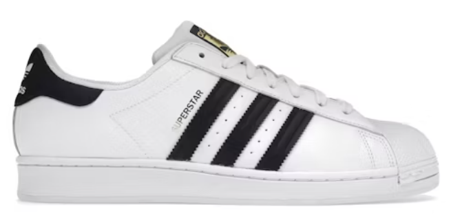 adidas Superstar White Black SZ 10.5