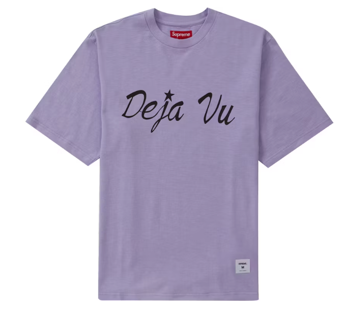 Supreme Déjà Vu S/S Top Violet Sz Medium