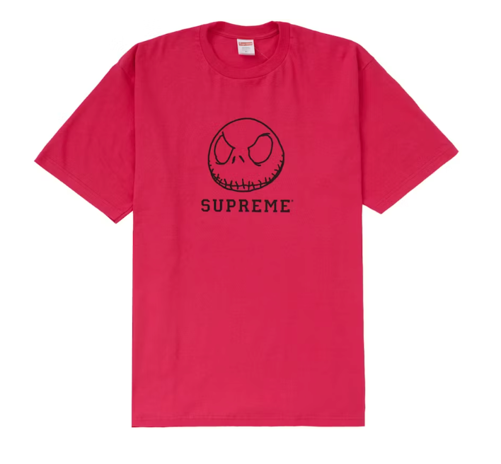 Supreme Skeleton Tee (FW23) Pink SZ XL