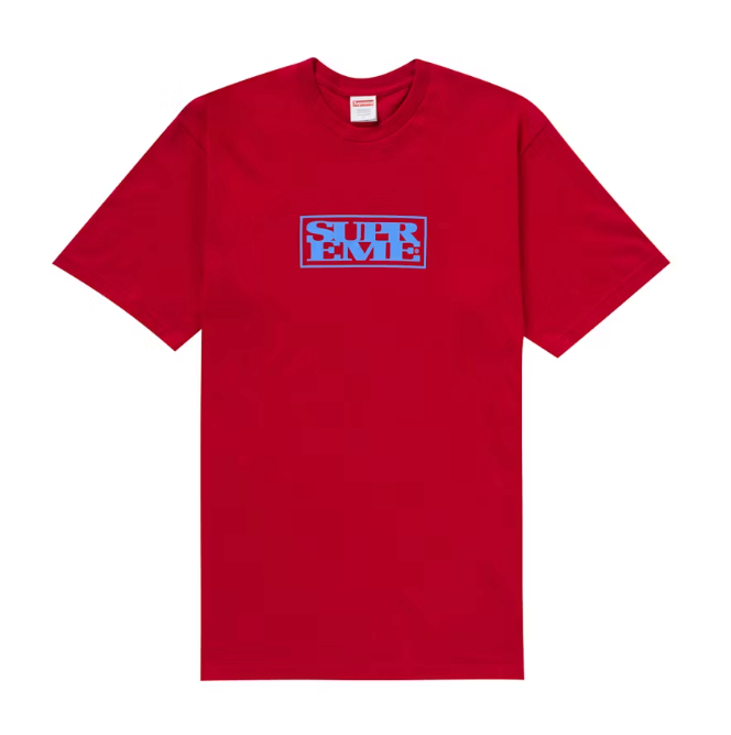 Supreme Connect Tee Red Sz Large