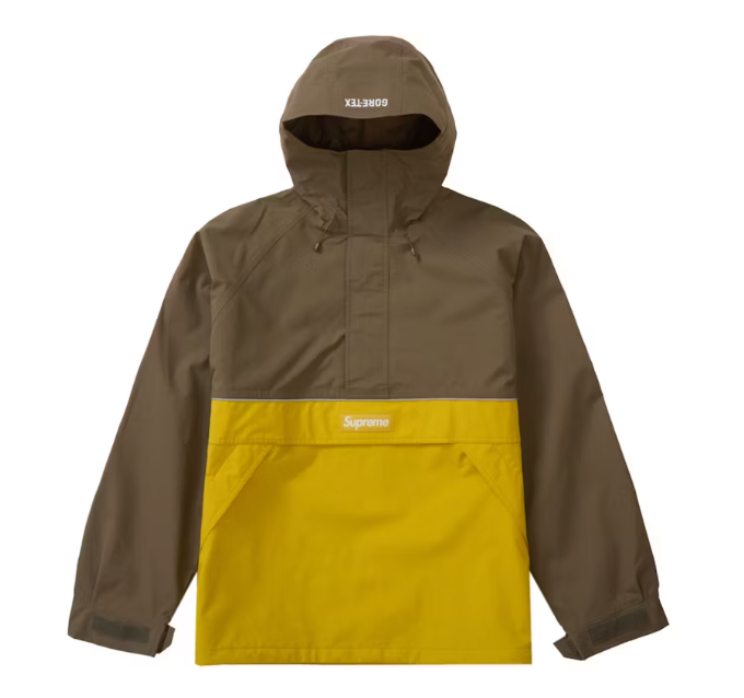 Supreme GORE-TEX Anorak (SS24) Yellow Sz Large