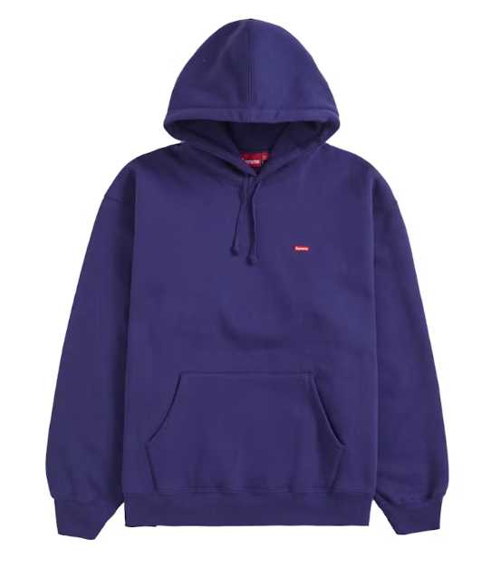 Supreme Small Box Hoodie (SS24) Royal Sz Large