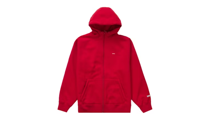 Supreme WINDSTOPPER Zip Up Hooded Sweatshirt (FW22) Red Sz Medium