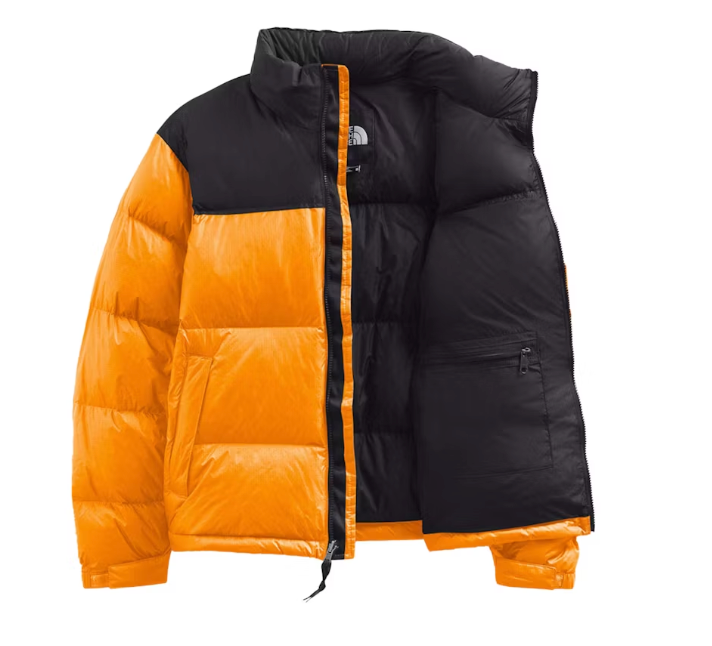 The North Face 1996 Retro Nuptse Jacket Cone Orange Small