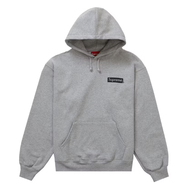 Supreme Catwoman Hoodie Heather Grey Sz Medium