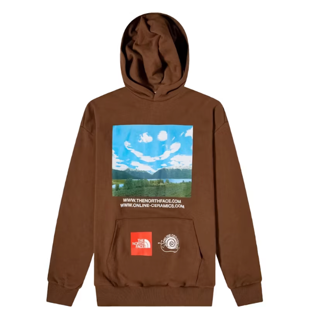 The North Face x Online Ceramics Hoodie Sz XL