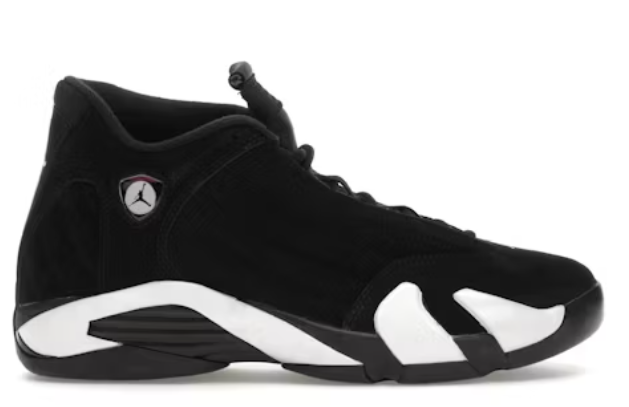 Jordan 14 Retro Black White SZ 11.5 MISSING LID