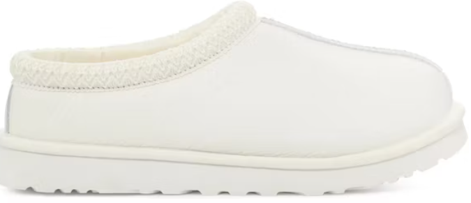 UGG Tasman Leather Slipper White SZ 11