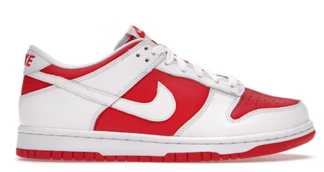 Nike Dunk Low Championship Red (GS) SZ 5.5Y USED