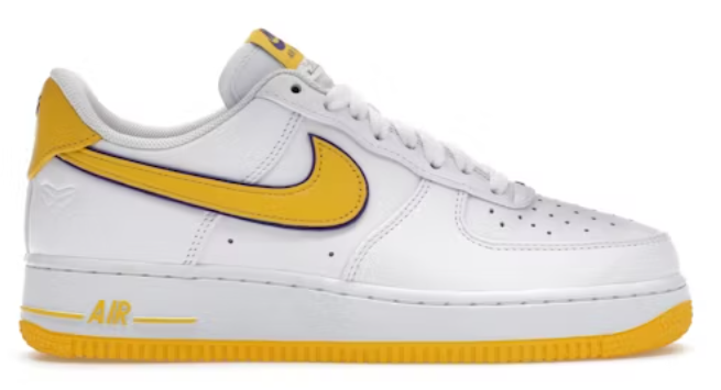 Nike Air Force 1 Low Retro QS Kobe Bryant Lakers Home SZ 5