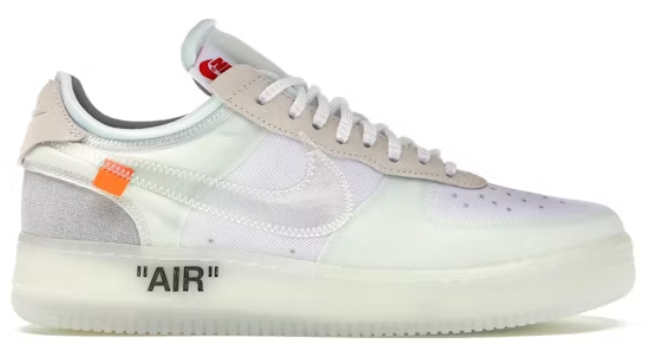 Nike Air Force 1 Low Off-White SZ 8.5 USED REP BOX NO ACCESSORIES