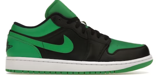 Jordan 1 Low Lucky Green SZ 10 USED REP BOX