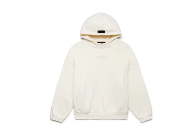 Fear of God Essentials Hoodie Cloud Dancer Sz Small