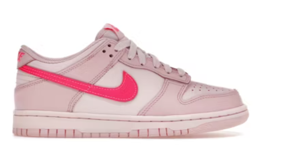 Nike Dunk Low Triple Pink (GS) SZ 5Y