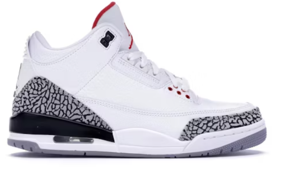 Jordan 3 Retro White Cement (2011) SZ 12 USED