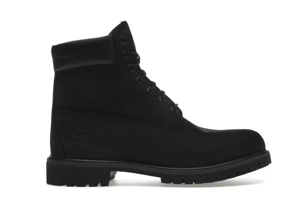 Timberland 6" Boot Black Nubuck Premium Sz 13