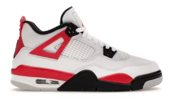 Jordan 4 Retro Red Cement (GS) SZ 6.5Y