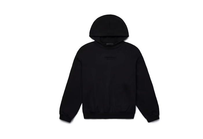 Fear of God Essentials Hoodie Jet Black Sz Medium