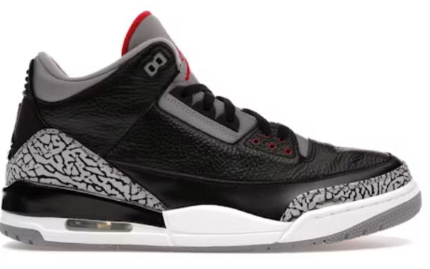 Jordan 3 Retro Black Cement (2011) SZ 11 USED