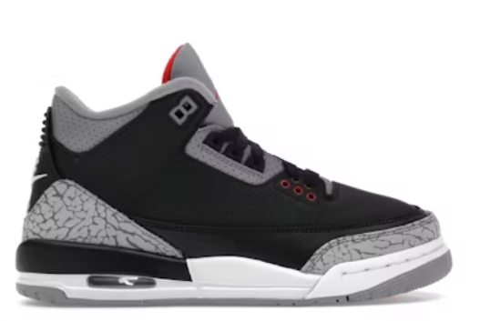 Jordan 3 Retro Black Cement (2024) (GS) SZ 5.5Y