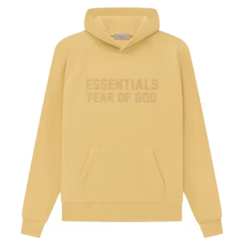 Fear of God Essentials Hoodie Light Tuscan SZ XL