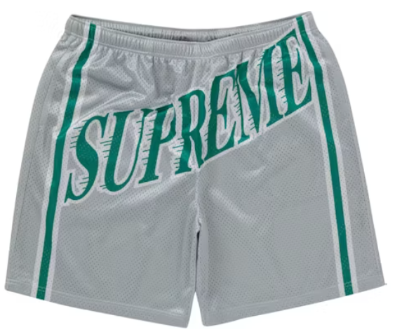 Supreme Slap Shot Mesh Short Grey SZ M