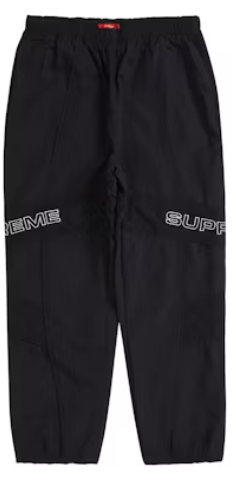 Supreme Jacquard Panel Track Pant Black SZ M